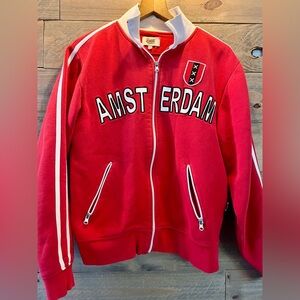 ***RARE VINTAGE FANATIC VIRUS AMSTERDAM FULL ZIP CARDIGAN